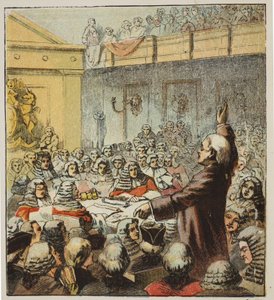 Burke, le Grand Orateur, pub. 1890
